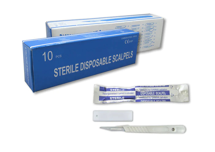 Surgical Scalpel - Sterile, Disposable