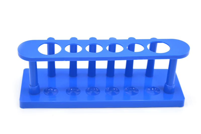 Test Tube Rack 6H (2 x 26mm and 4 x 20mm) Polyprop. with Pegs (Each)