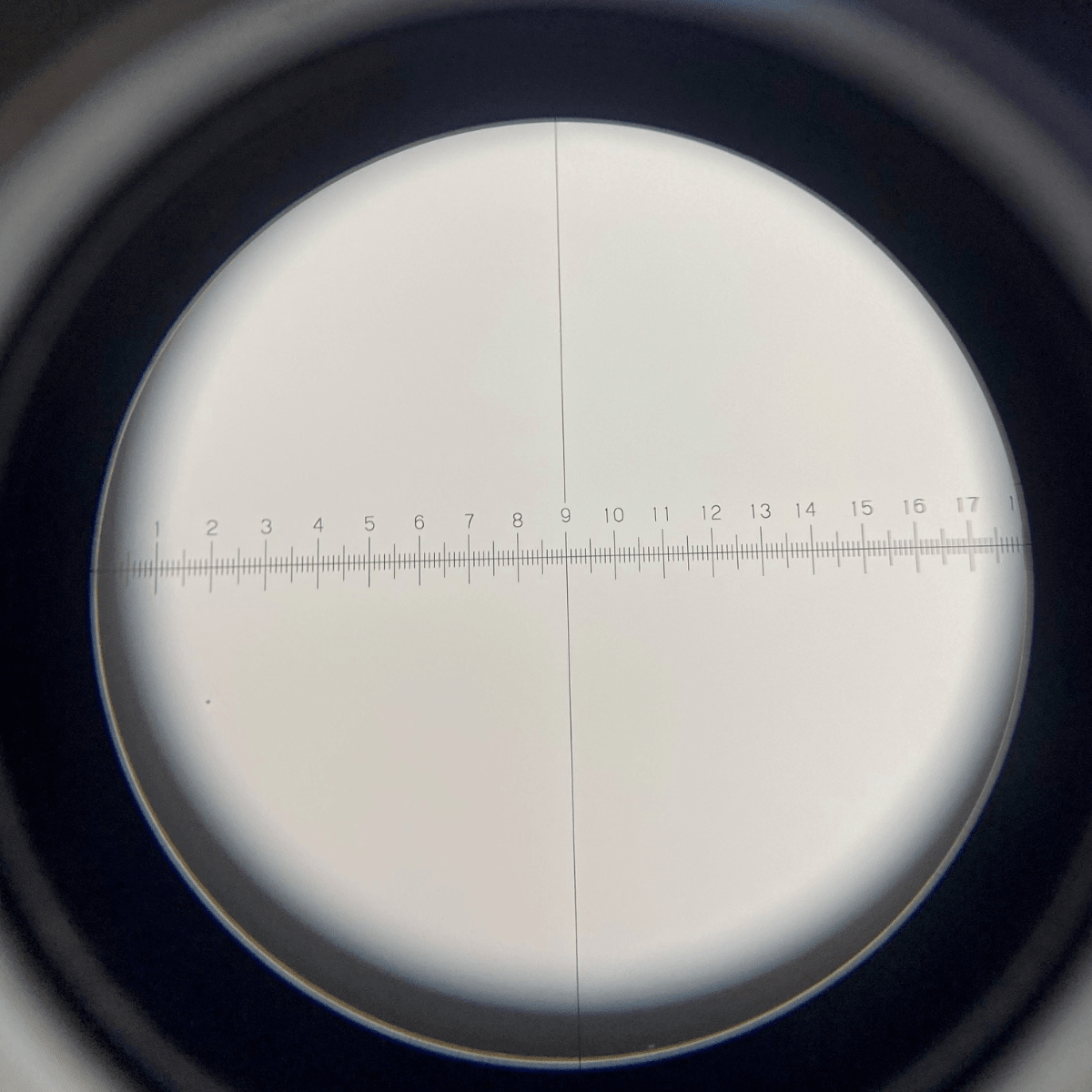 Retical Eyepiece (With Micrometer) WF10x/20mm, Micrometer X-0.1mm*180 Div / Y-Single Line