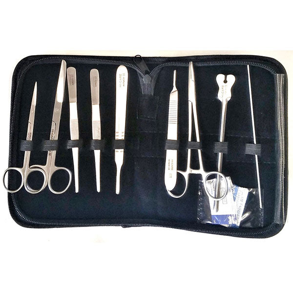 Dissecting Set - 9 Medical Instruments