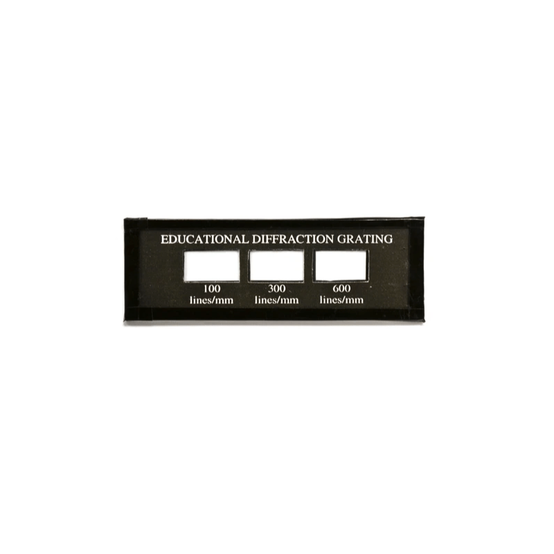 Diffraction Grating Demonstration Slide