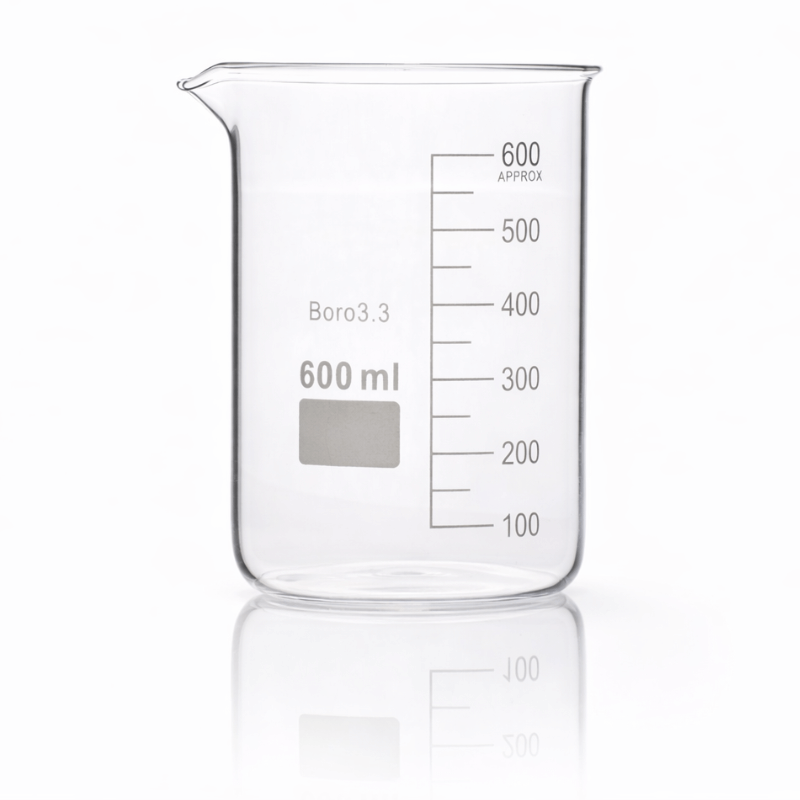 Borosilicate Glass Beaker Boro 3.3 (25ml to 5000ml), Non-Branded Laboratory Beaker