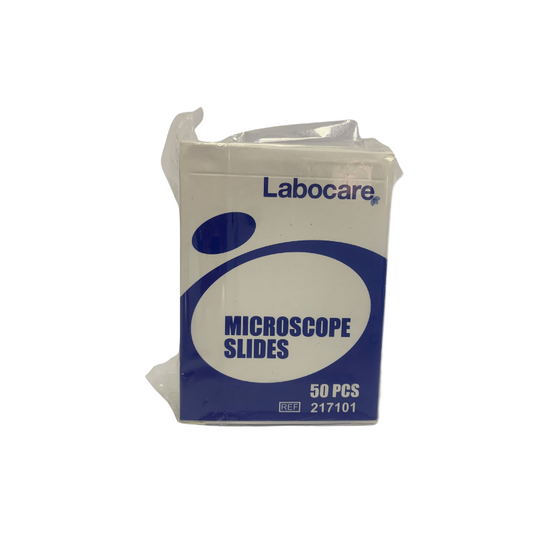 Microscope Slides Plain Ground Edge - PK 50