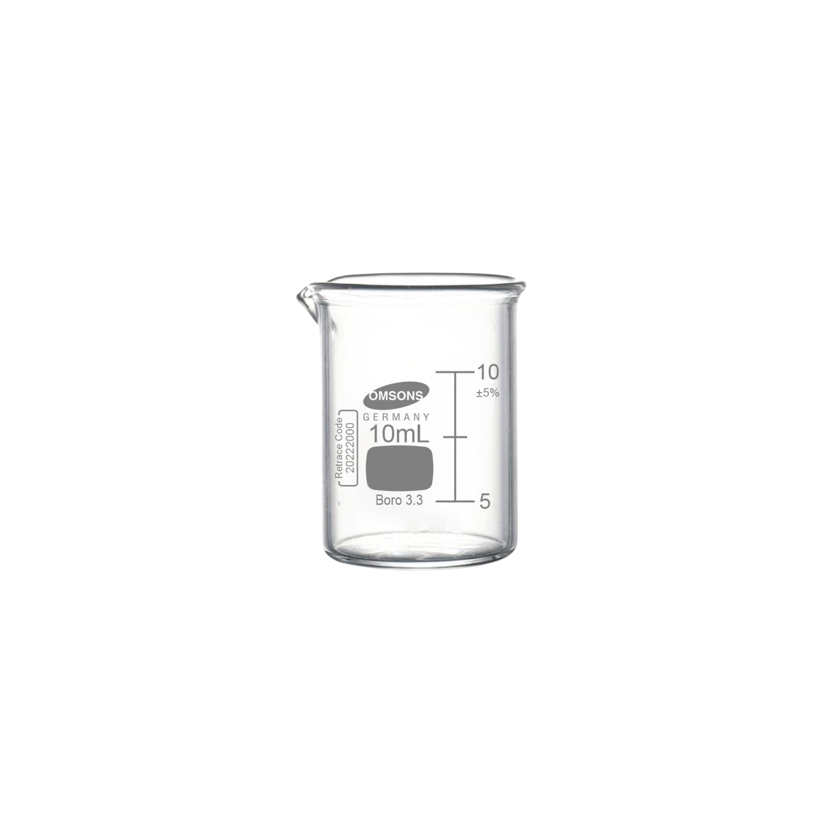 Beaker. Borosilicate, Low Form