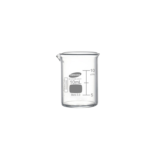 Beaker. Borosilicate, Low Form