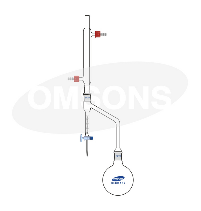 Distilling Apparatus, Dean and Stark Moisture Test.