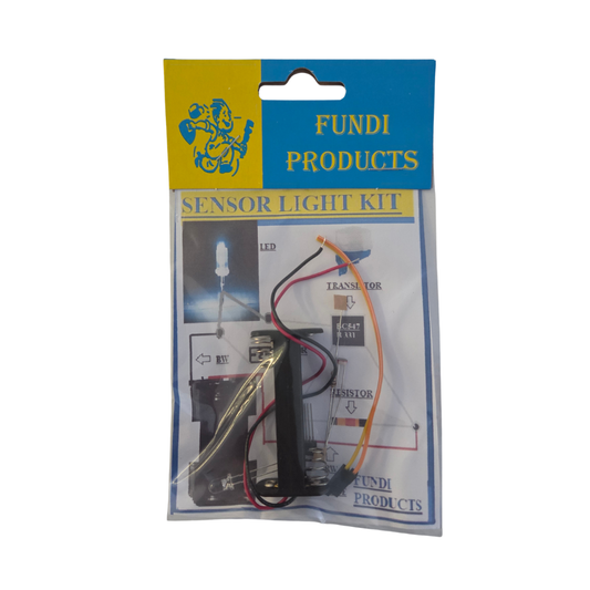 Fundi Products Sensor Light Kit in sealed packaging, sold by SmartLabs for CAPS Technology Electrical Systems