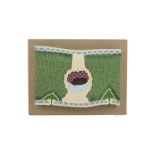 Dicot Leaf Model, on Base - Greatly Magnified
