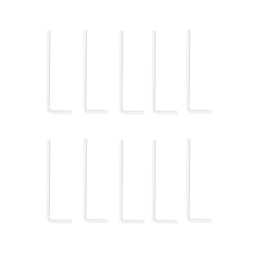 L - Shape Spreader - Borosilicate 3.3 Glass 10pcs