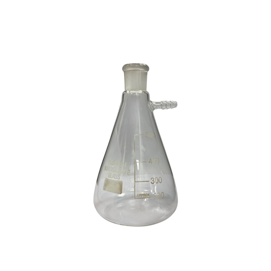Buchner Filter Flask, Joint Glass Vacuum Socket Borosilicate Glass