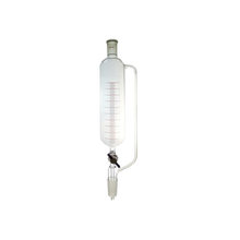 Pressure-equalising dropping funnel with stopcock and 24/29 joints for closed-system reactions