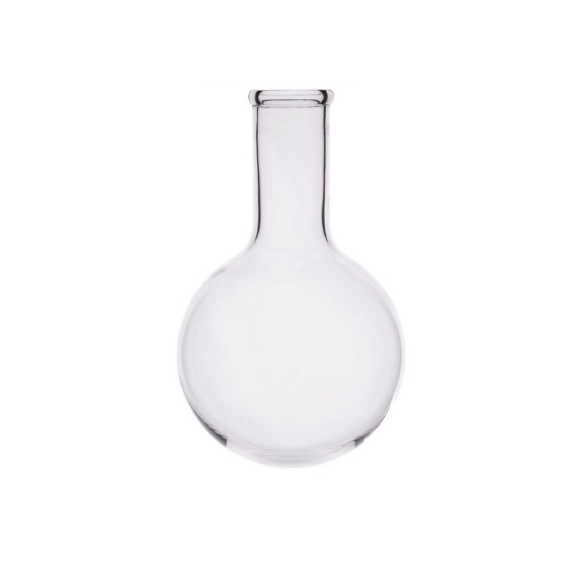 Boiling Round Bottom Flask, Narrow Neck, 500ml Borosilicated 3.3