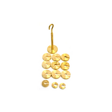 Mass Brass Set Including Hanger