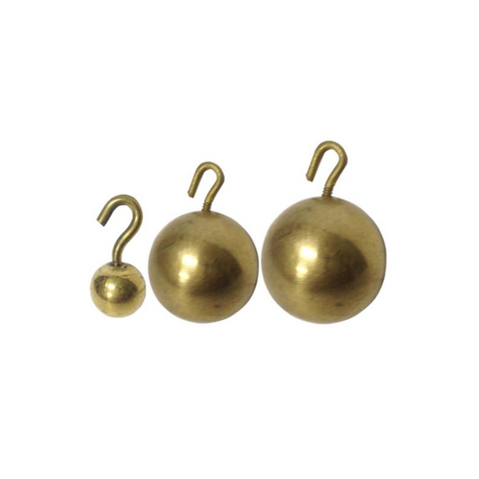 Pendulum Ball Brass (Plumb Bob)