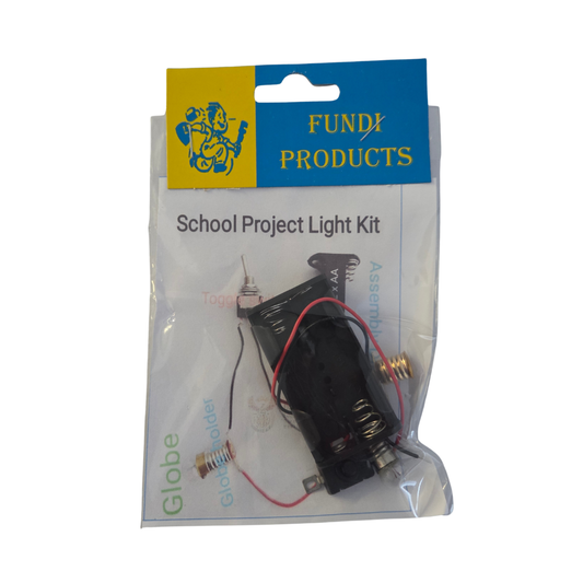 Fundi Products School Project Light Kit in sealed packaging, sold by SmartLabs for CAPS Technology Electrical Systems