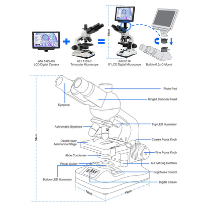 LCD Digital Microscope