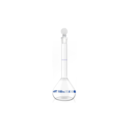 Volumetric Flasks, Clear, Class 'A' Batch Certificate - Glass Stopper