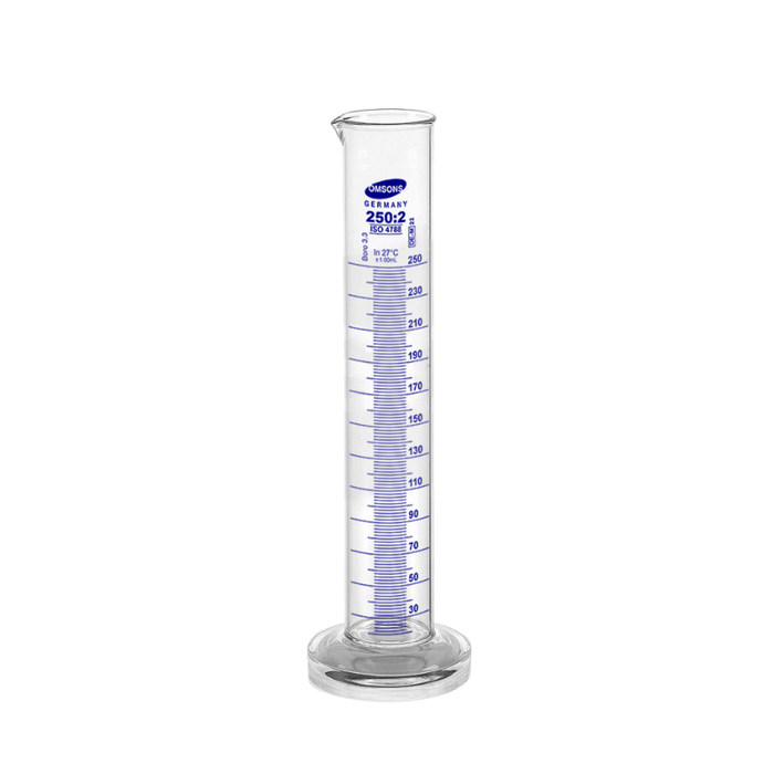 Measuring Cylinder Glass - Round Base Measuring cylinder - Graduated Cylinder - SmartLabs 