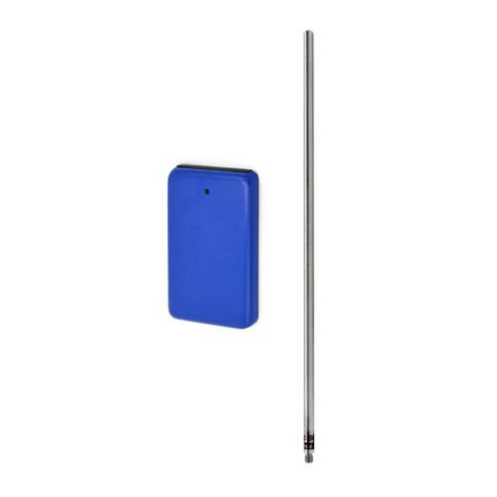 Retort Stand Set - Mild Steel Rod 1000mm, 250x160 Base