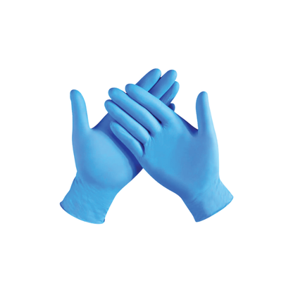 Nitrile Examination Powder Free Glove (Blue) - Box of 100