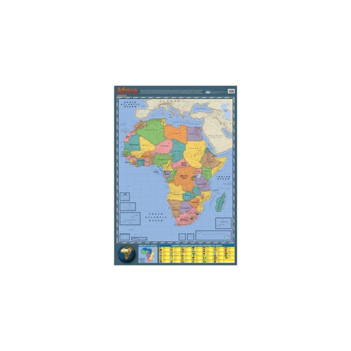 Africa Political - Wall Chart