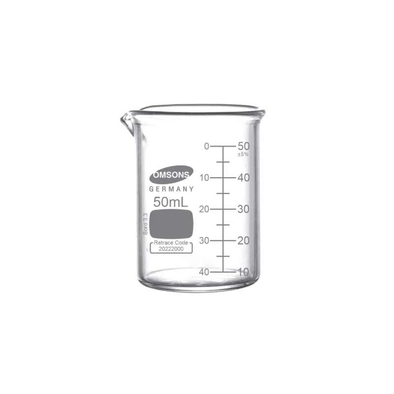 Beaker. Borosilicate, Low Form