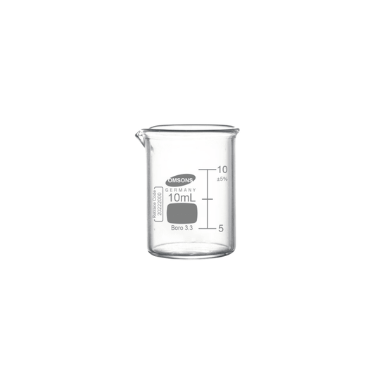 Beaker. Borosilicate, Low Form