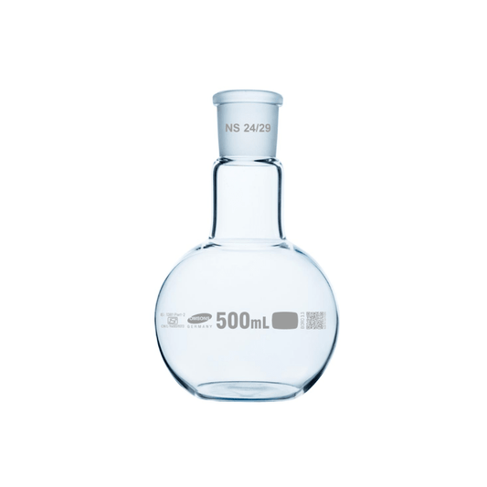 Boiling Flasks, Flat Bottom, Single Neck with Socket