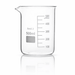 Borosilicate Glass Beaker Boro 3.3 (25ml–5000ml), Non - Branded Laboratory Beaker