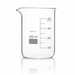 Borosilicate Glass Beaker Boro 3.3 (25ml–5000ml), Non - Branded Laboratory Beaker