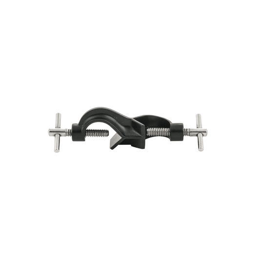 Black boss head clamp with two thumbscrews