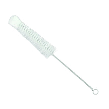 Brush Test Tube 24 - 13 mm Bristle with cotton yarn tip, on stainless steel wire handle.