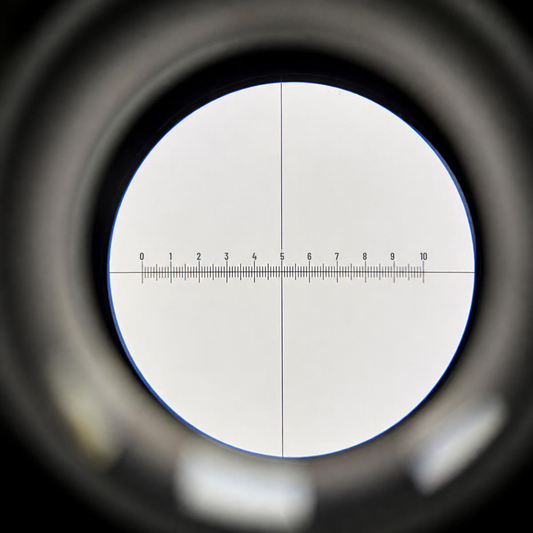WF16x/13mm reticle eyepiece with a 0.1mm micrometer scale