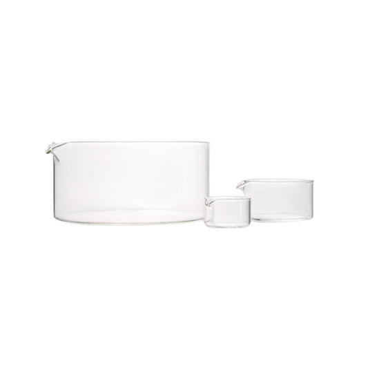 Borosilicate Glass Crystallizing Dish with Spout