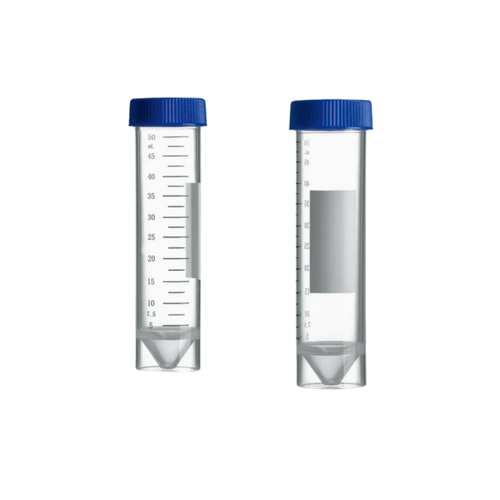 Centrifuge Tube with Blue Screw Cap, Free Standing, Individual packing (EO Sterile), Graduated