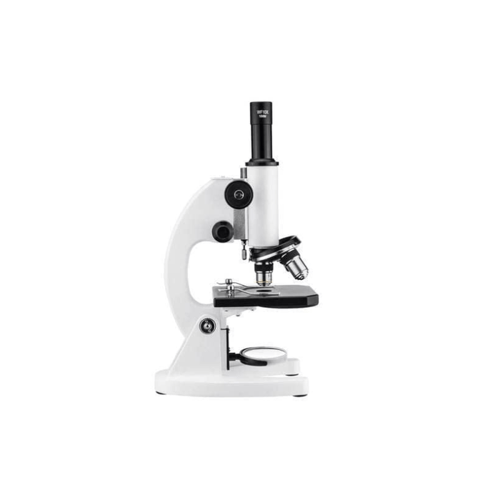 Compound Student Microscope, Metal Body, 10x and 16x Magnification, Objectives: 4x, 10x, 40x(S)