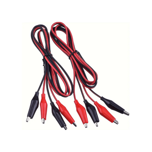 Crocodile or Alligator leads Pack 10 (5 red/5 black)