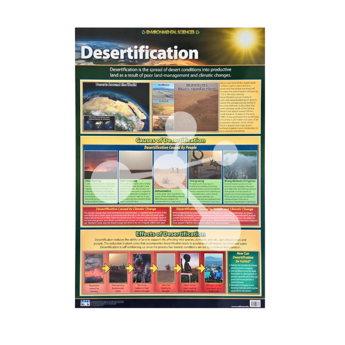 Desertification Wall Chart