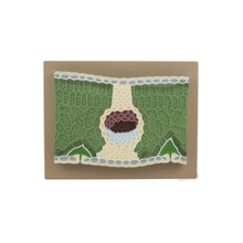 Dicot Leaf Model, on Base - Greatly Magnified
