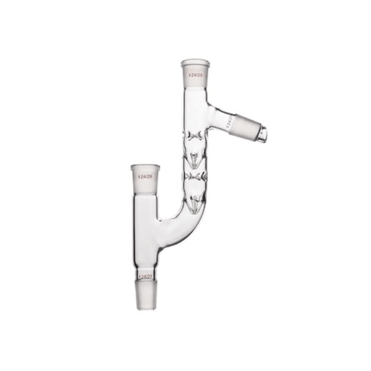 Distilling Head, With Vigreux - style Tube and Claisen - Style, Standard Ground Joints