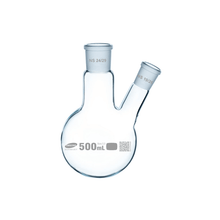 Double Angular Necked Flask