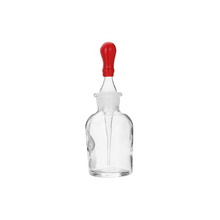 Dropping Bottle Clear Neutral Glass