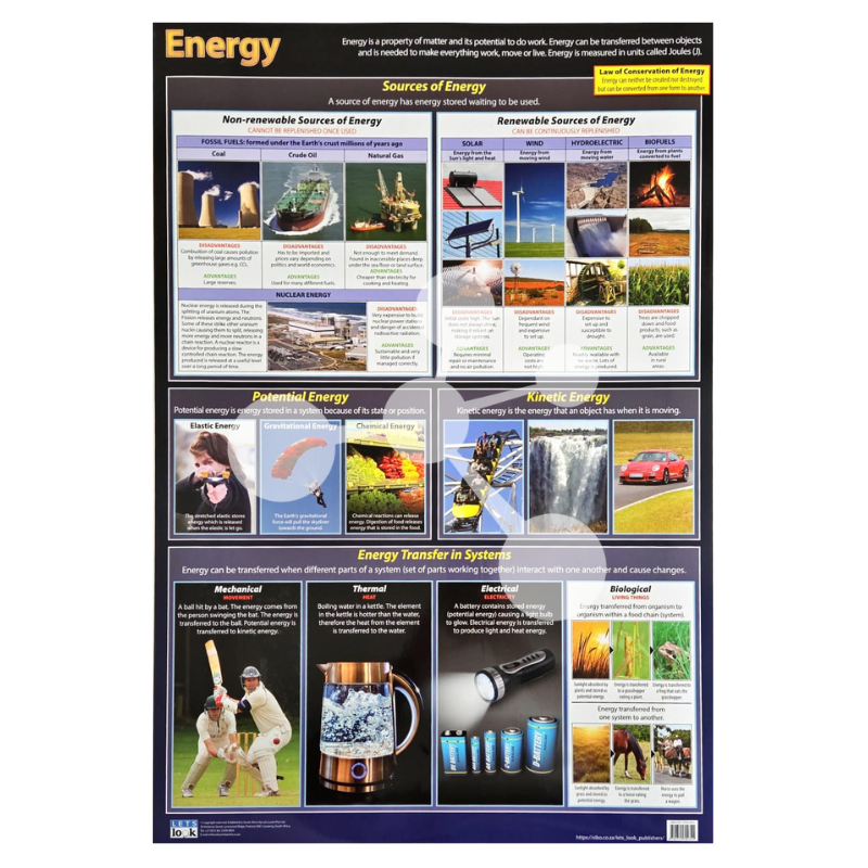 Energy Wall Chart