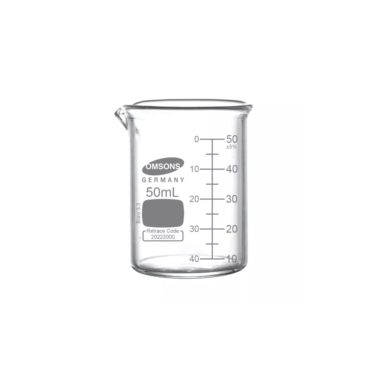Beaker. Borosilicate, Low Form