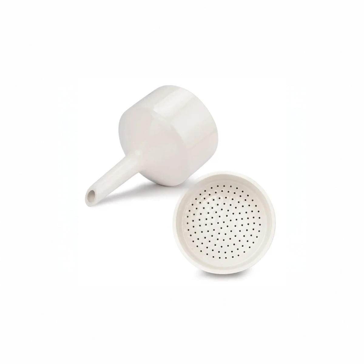 Glazed porcelain Buchner funnel, 60mm to 300mm sizes