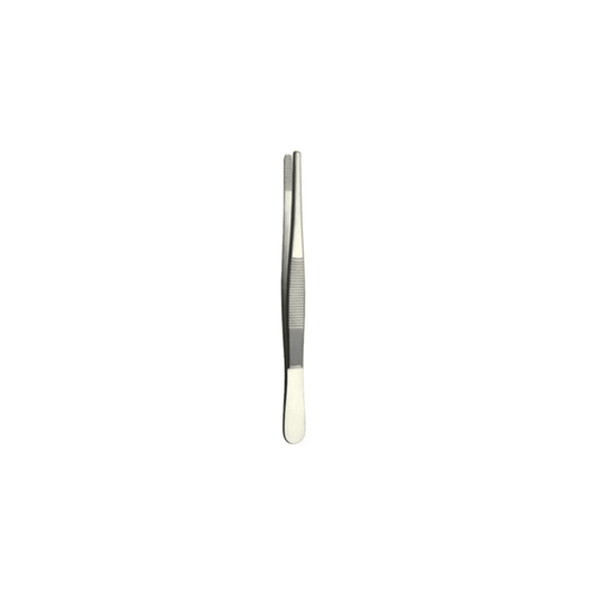 Forceps, Straight, Stainless Steel, Blunt Points