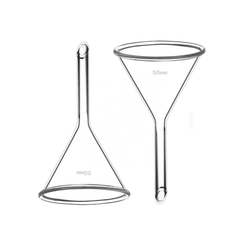 Funnel, Long Stem 60° Slope, Boro 3.3 Glass