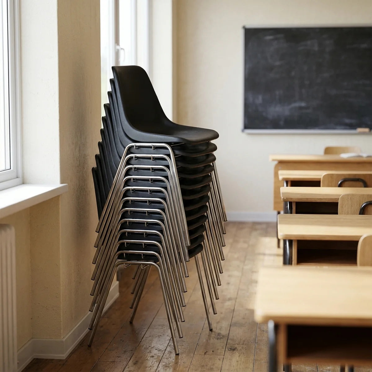 Stacking chairs