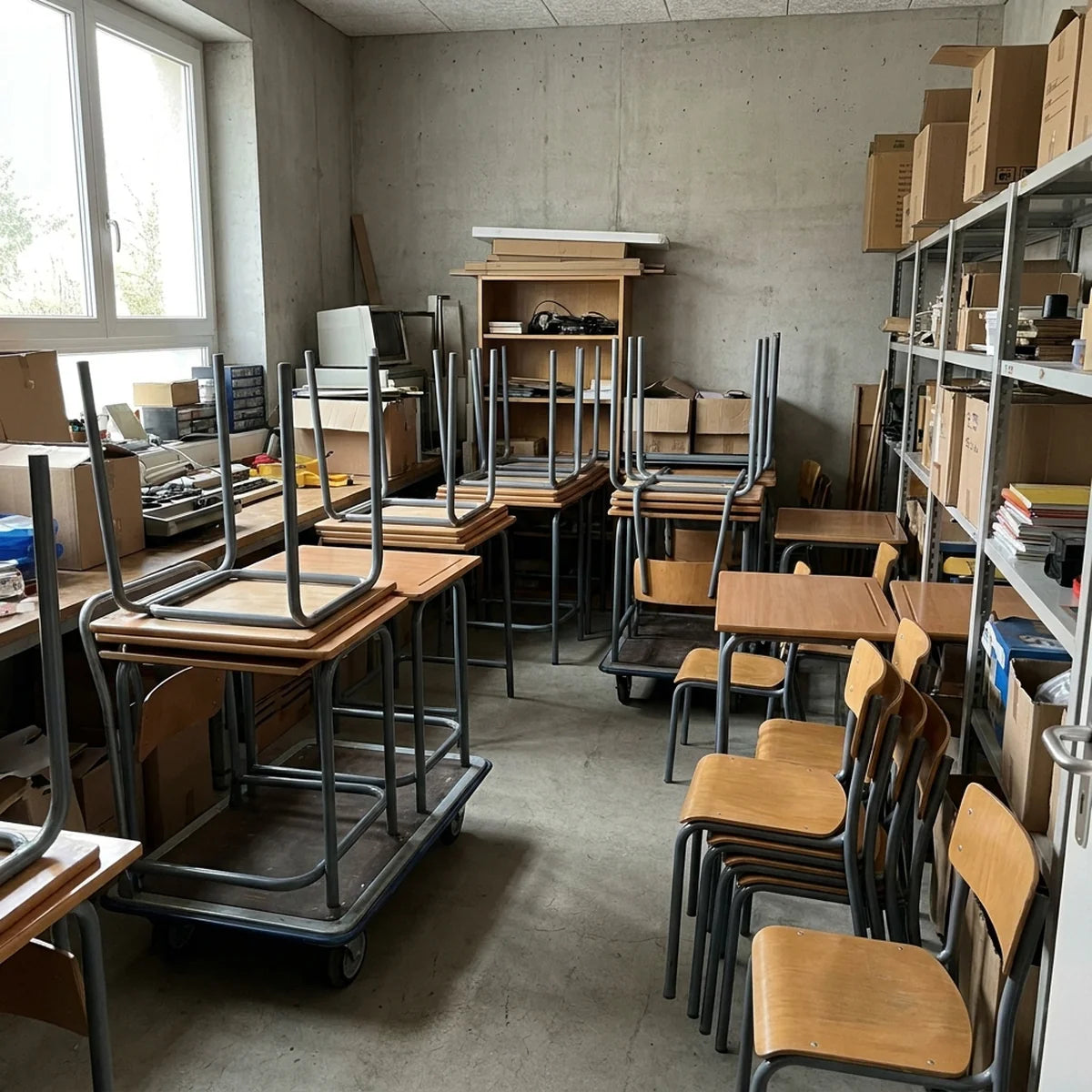 Furniture storage and delivery