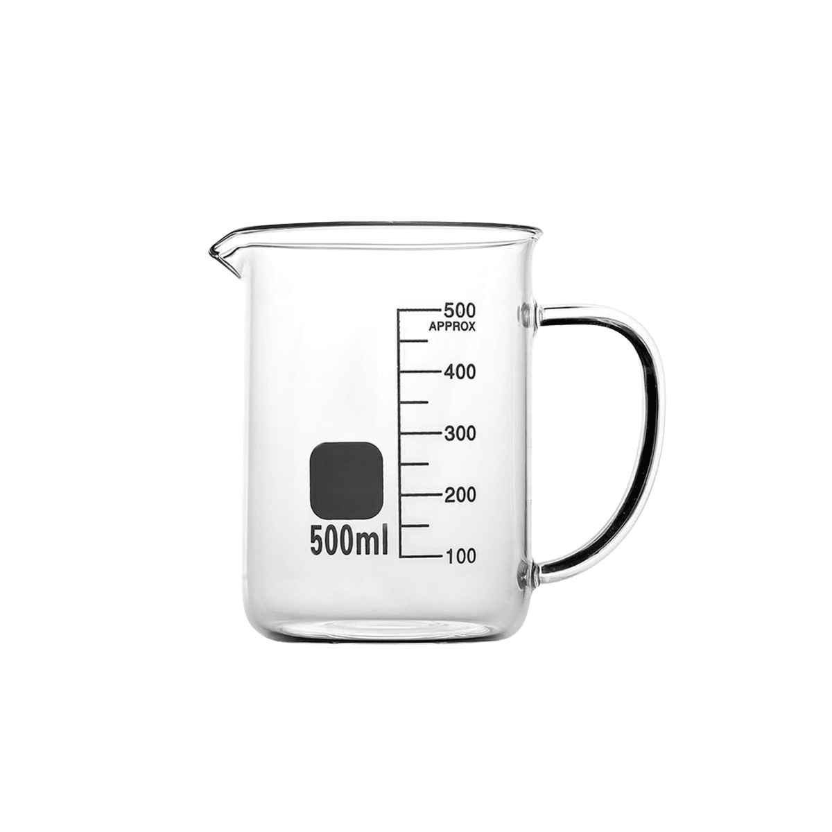 Glass Beaker with Handle, Boro3.3